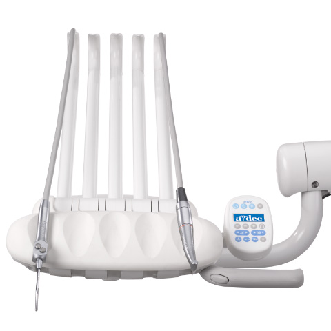 A-dec 300 dental delivery system with continental electric motor