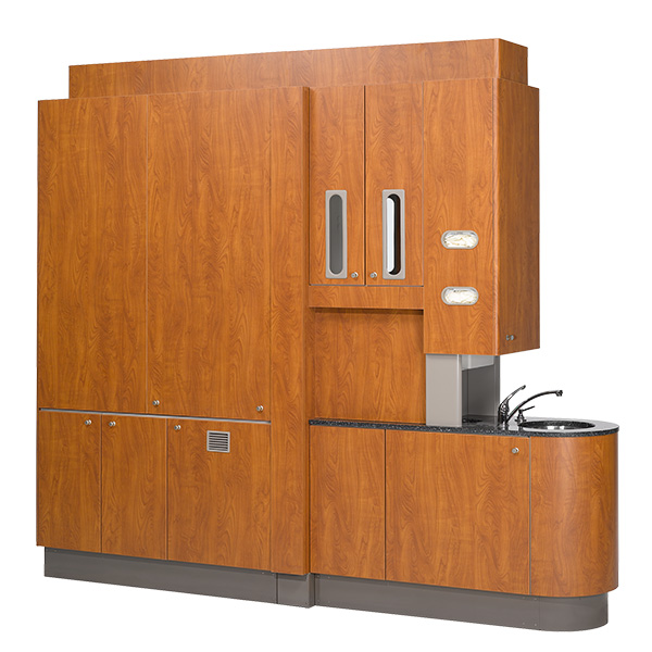 Preference dental cabinet central console 