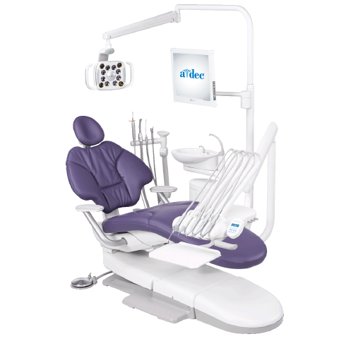 A-dec dental operatory package with A-dec 400 dental chair