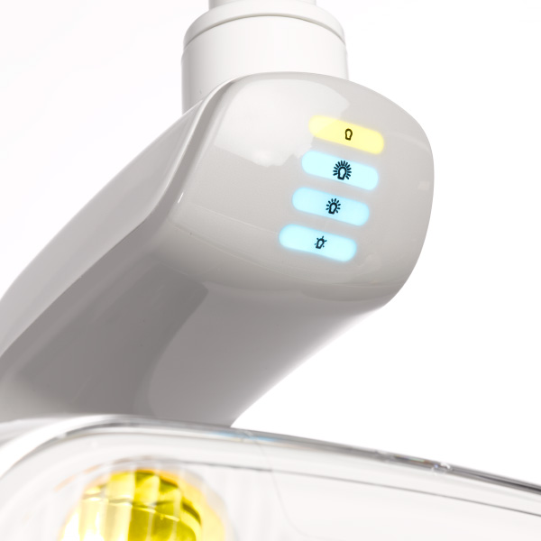A-dec 500 LED dental light controls