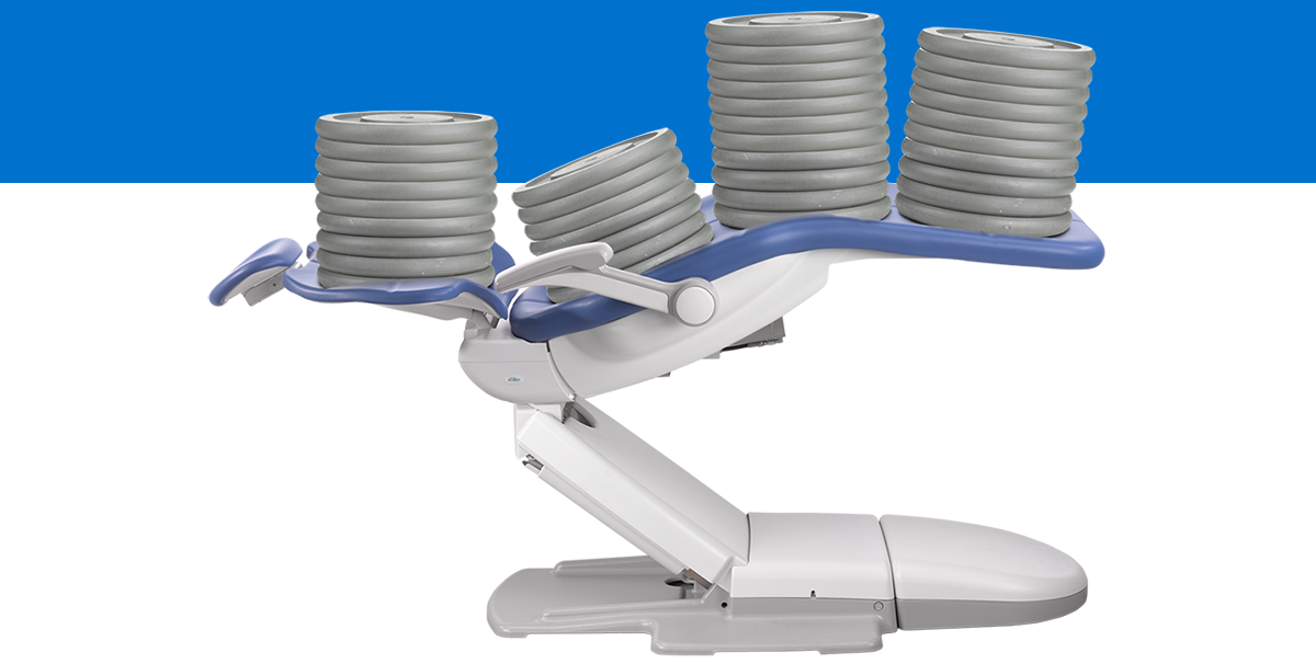 A-dec dental chair tested for reliability